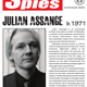 US military's "Infamous Spies" poster for Julian Assange
